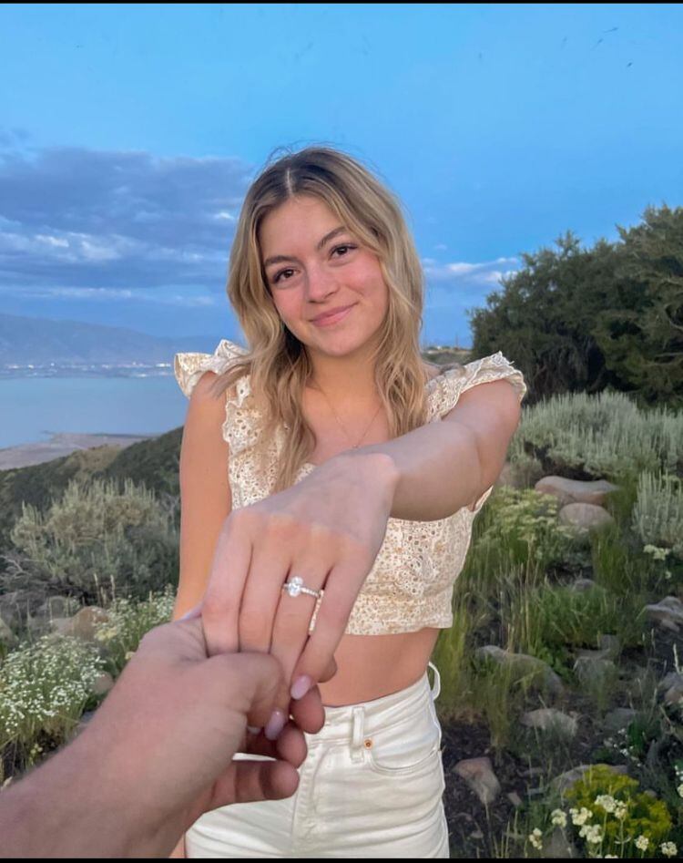 Lauren Enslow y Lucas Olsen