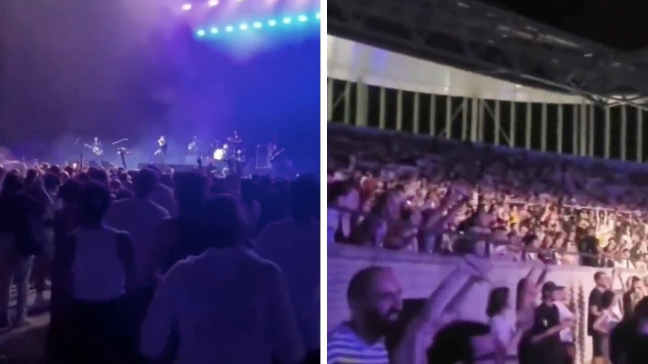 El cantante de The Killers, invitó a un ciudadano ruso al escenario y fue abucheado