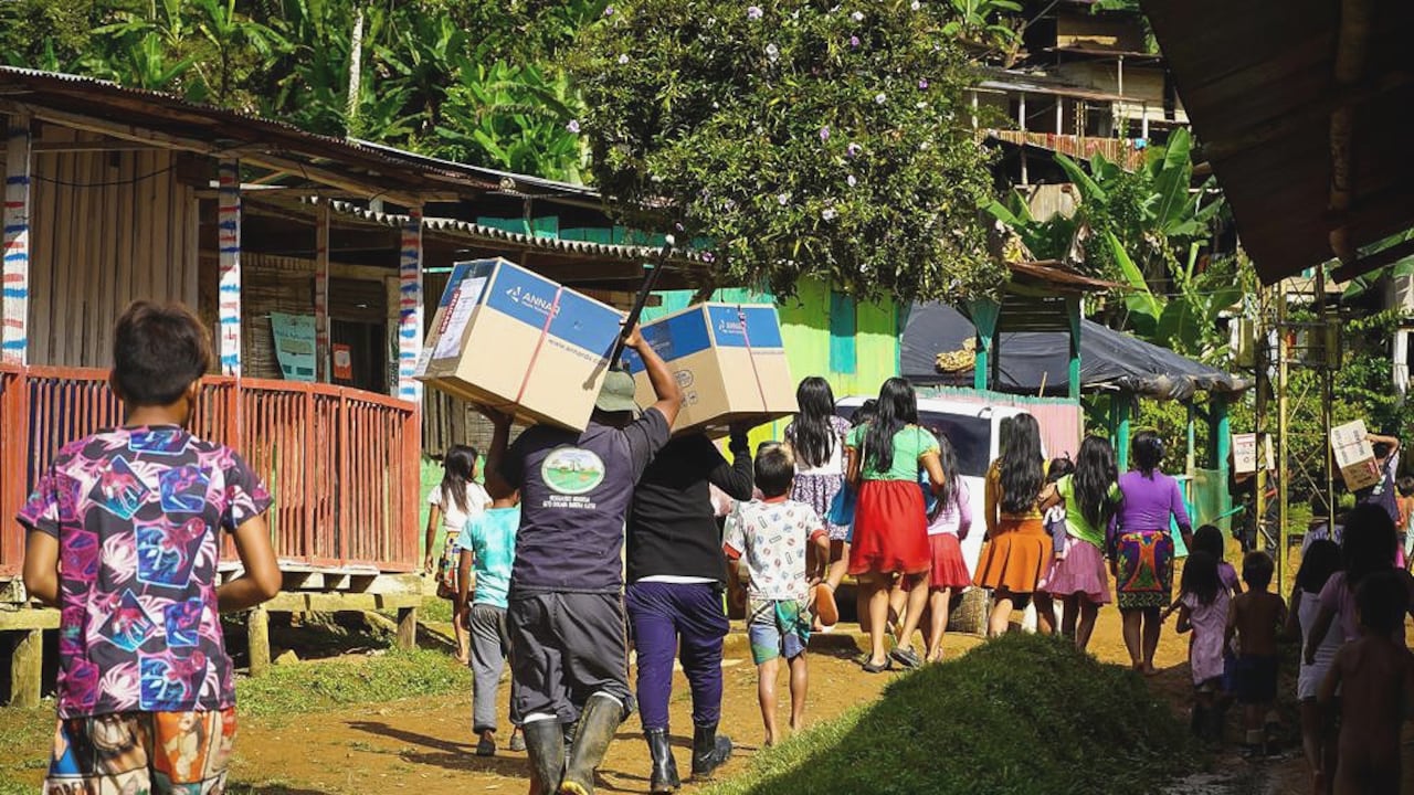 Las comunidades indígenas se enfrentan a un brote de paludismo, según señaló la Presidencia.