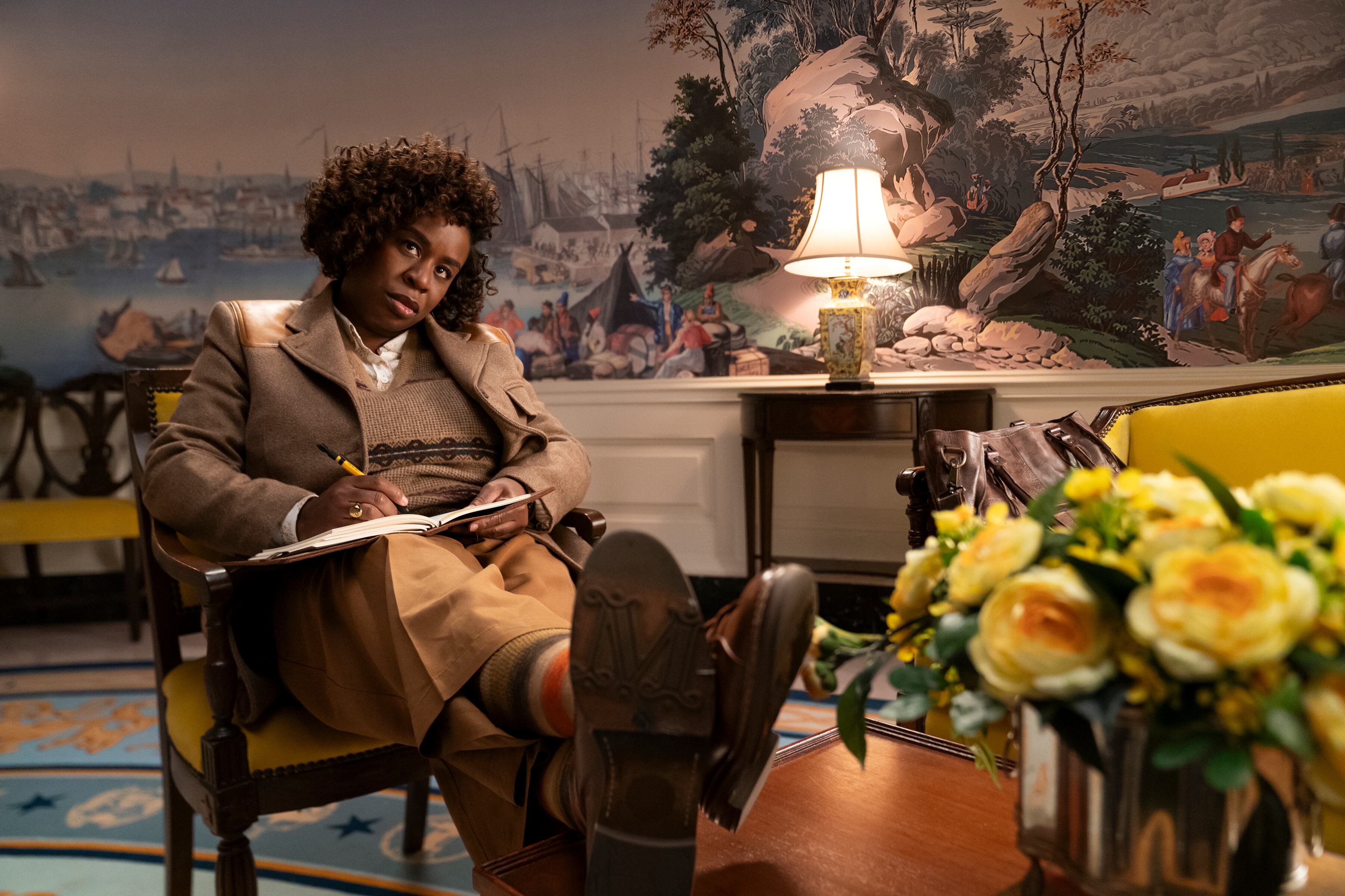 La actriz colombiana Julieth Restrepo actúa en la serie de Netflix ‘La residencia’