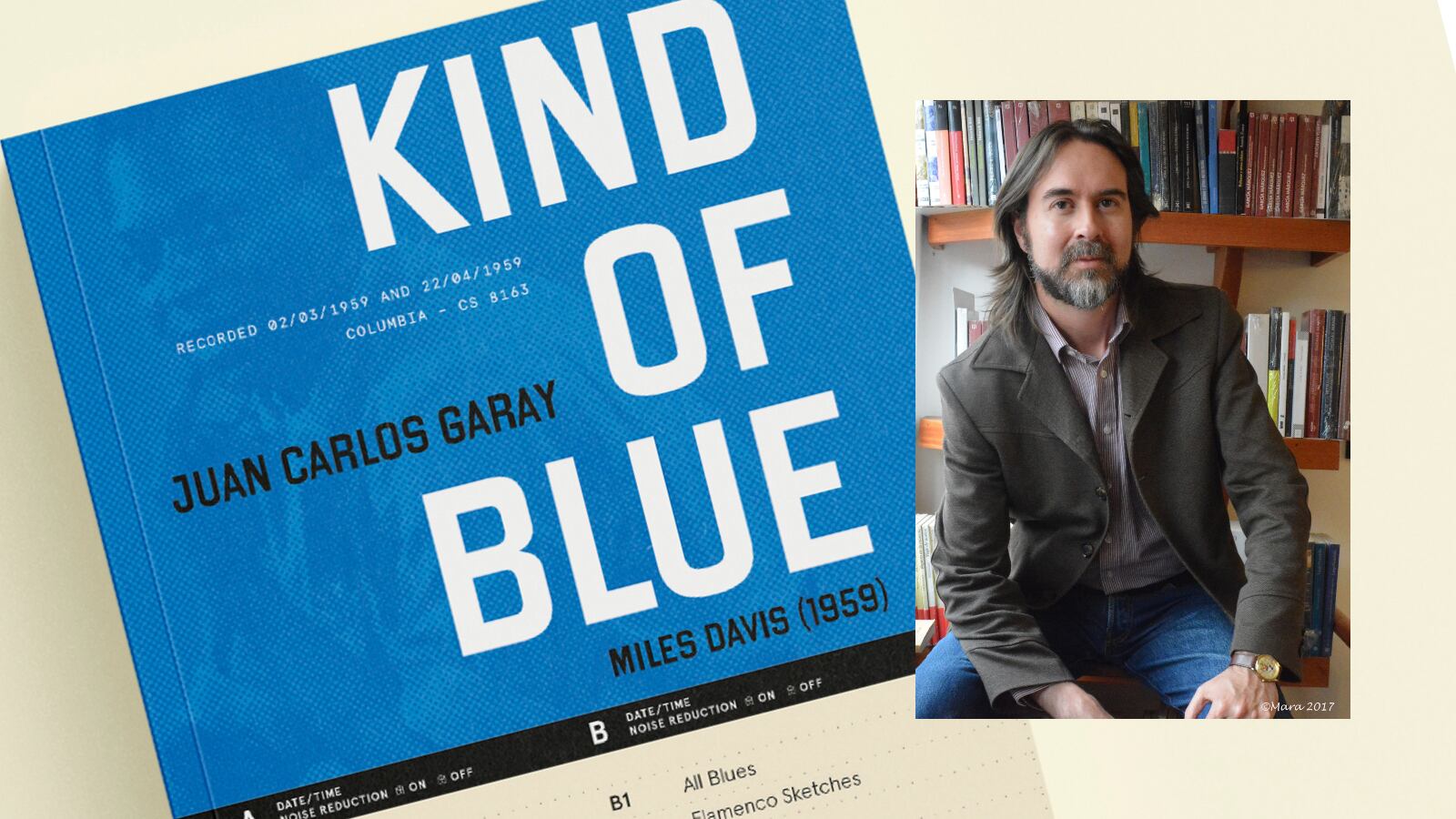 Así, Juan Carlos Garay escribe este ensayo que narra desde su primer encuentro con 'Kind of Blue' de
Miles Davis en una cava que en vez de vinos conservaba vinilos, hasta sus conclusiones al acompañar con el disco
las distintas etapas de la seducción. Al tiempo, se apoya en su vasta experiencia en el periodismo musical para narrar los detalles que rodearon la grabación del larga duración publicado en agosto de 1959.
