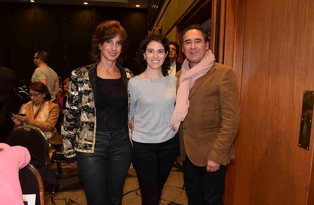 Nohora Hakim, Laura Feged y Daniel Fejed.