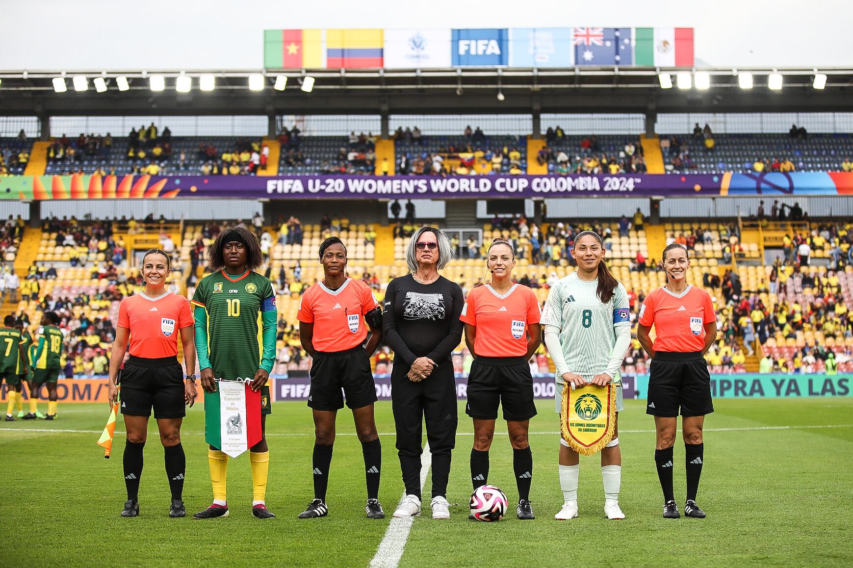 Camerún vs. México Mundial Femenino Sub-20 en Colombia