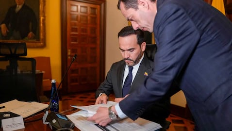 Presidente de La República, Abelardo De La Espriella.
