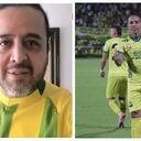 Toto Vega, recordado hincha del Atlético Bucaramanga.