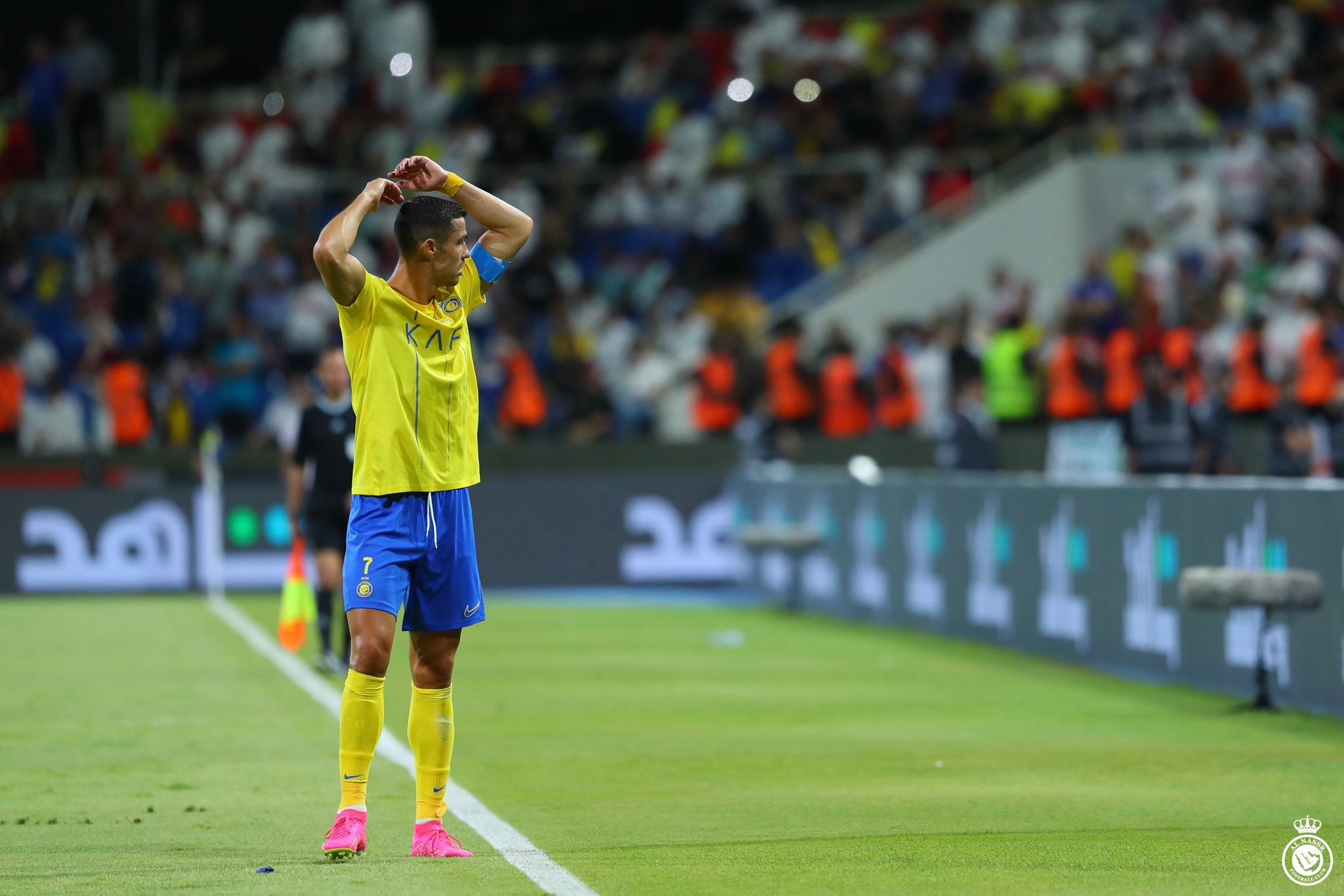 El portugués anotó frente al Zamalek