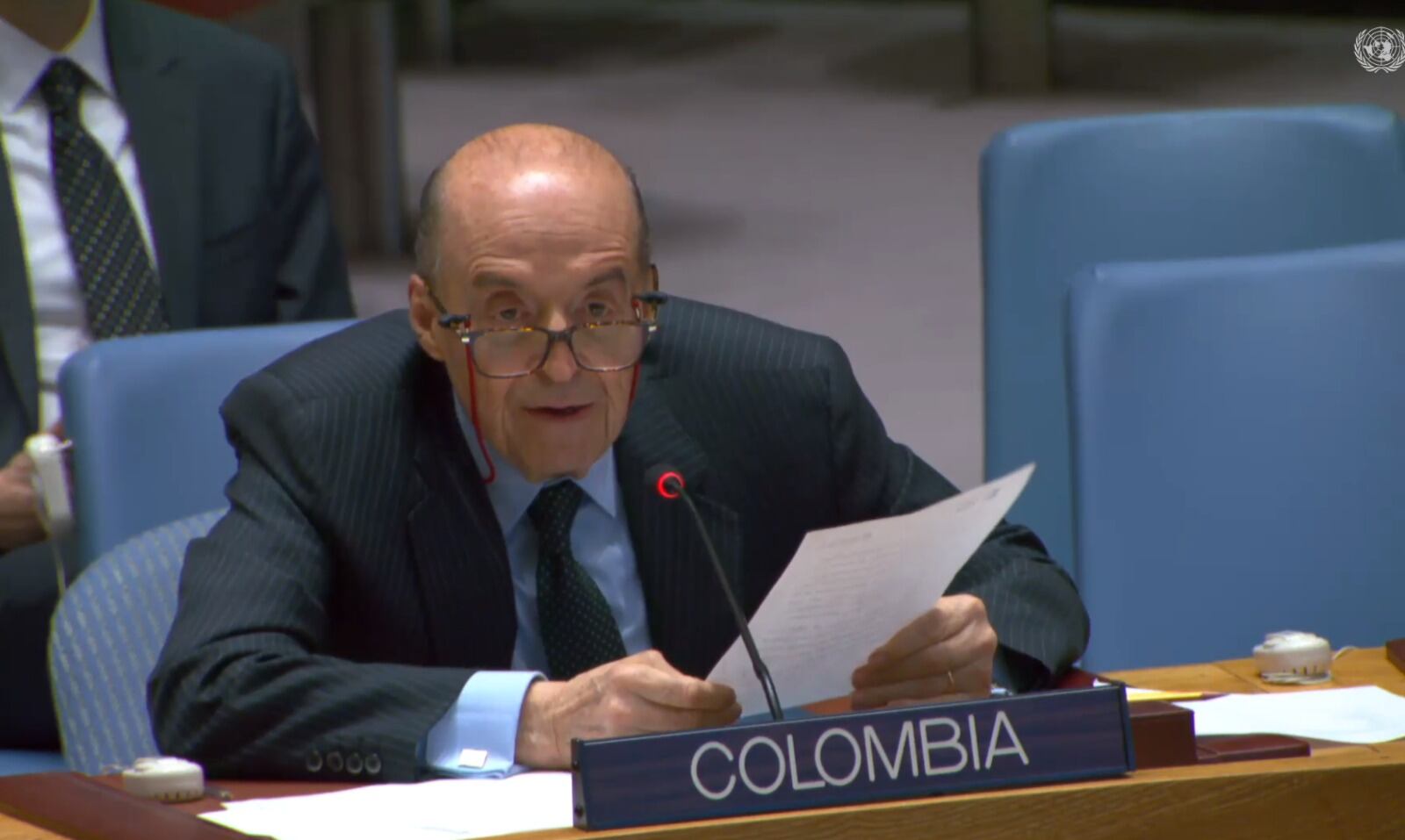 El ministro reiteró que el objetivo del Gobierno es lograr la paz.