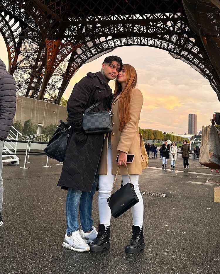 Yeferson Cossio y Carolina Gómez en París