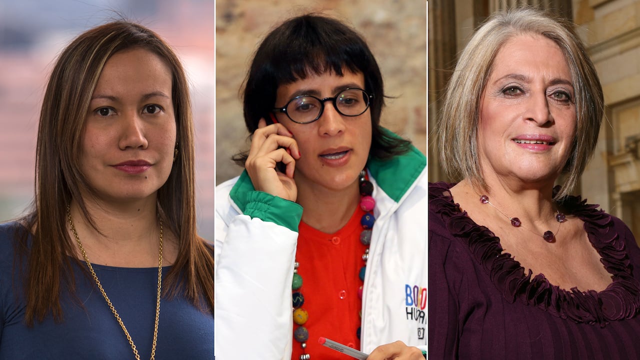 CAROLINA CORCHO, Susana Muhamad, CECILIA LOPEZ MONTAÑO