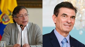 Gustavo Petro y Rodrigo Paz.