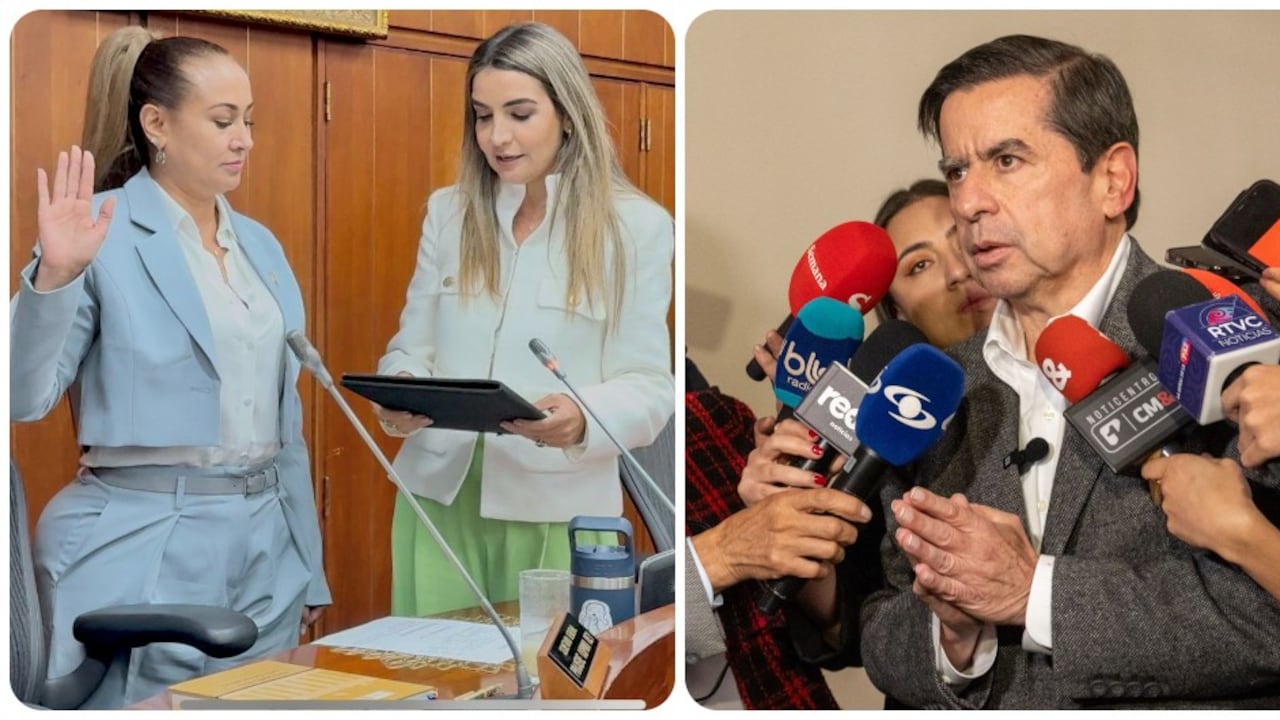 Berenice Bedoya, Nadia Blel y Juan Fernando Cristo.