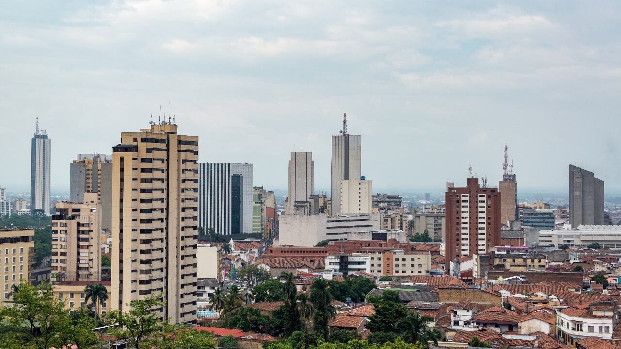 Panorámica de la ciudad de Cali.