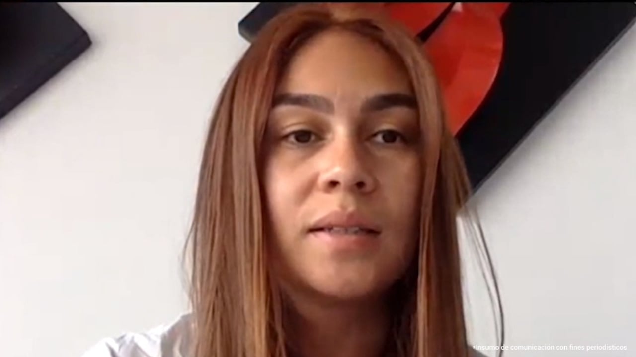 Daniela Ospina Loaiza, durante la audiencia de aprobación del preacuerdo y lectura de condena.