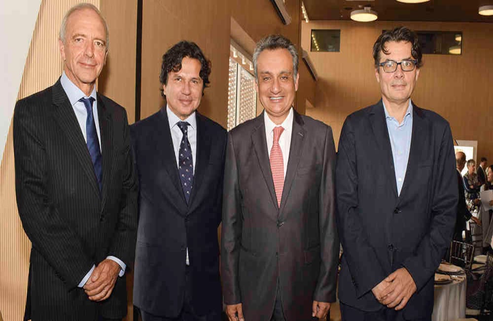 Carlos Pizano, Rodrigo Pacheco, Henry Gallardo y Alejandro Gaviria.