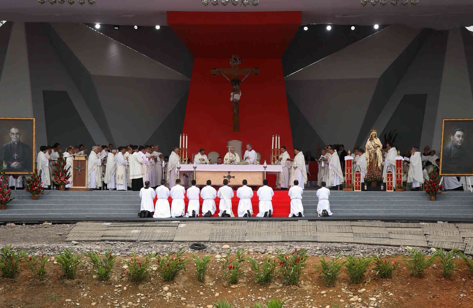 Papa presidió misa de beatificación. Foto: Esteban Vega// SEMANA