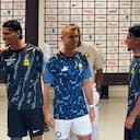 Cristiano Ronaldo y Richard Ríos.