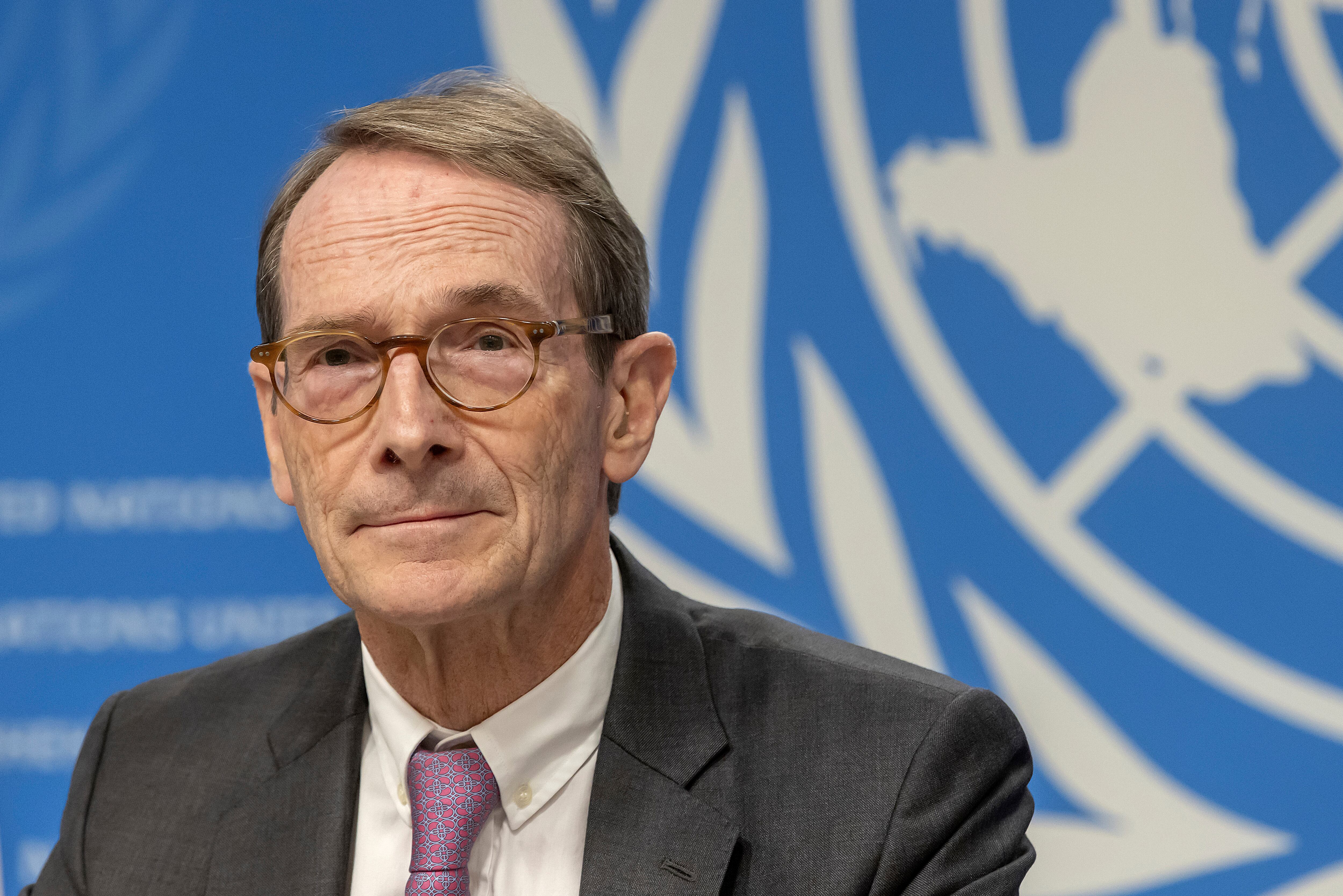 Erik Mose, presidente de la Comisión Independiente de Investigación de la ONU sobre Ucrania,