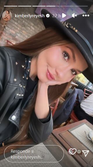 La actriz es una de las más activas en redes y conversa siempre con sus seguidores. Foto: Instagram @kimberlyreyesh.