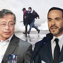 Abelardo De La Espriella, Gustavo Petro protesta