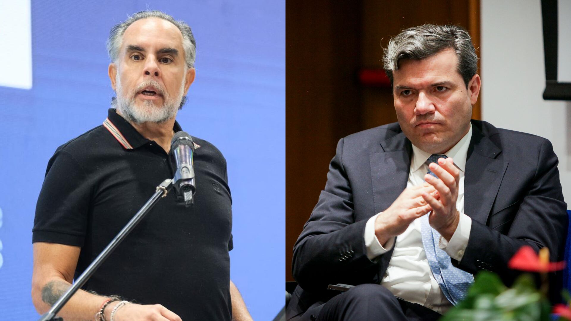 Armando Benedetti y Mauricio Pava.