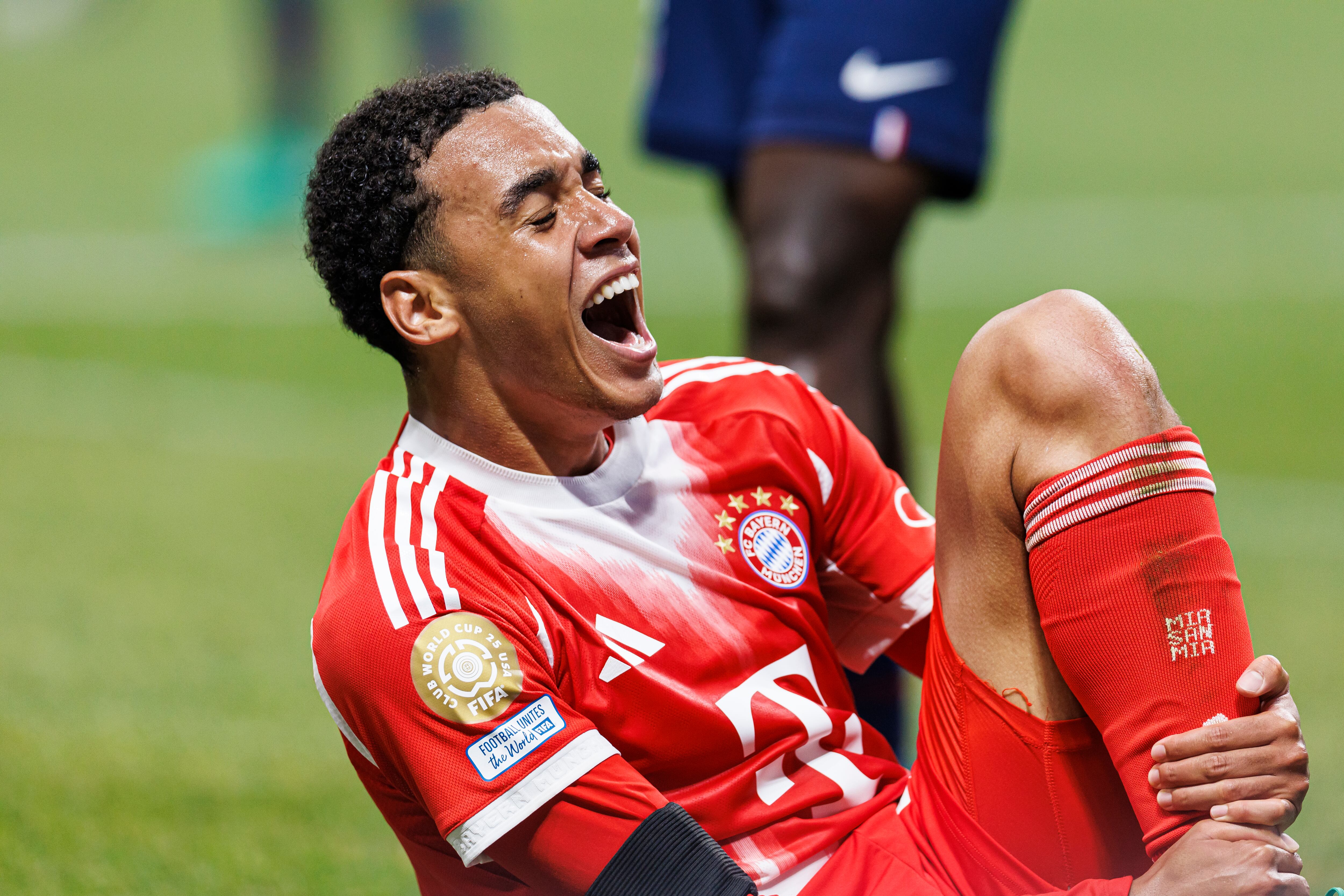 Día fatídico en el que Jamal Musiala sufrió la lesión en el Mundial de Clubes