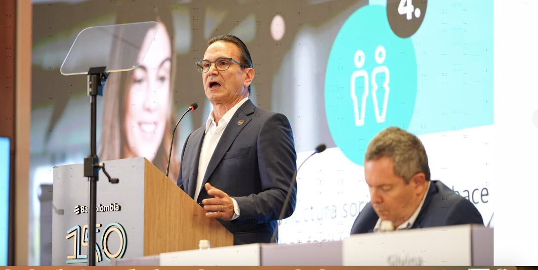 Juan Carlos Mora, presidente de Bancolombia
