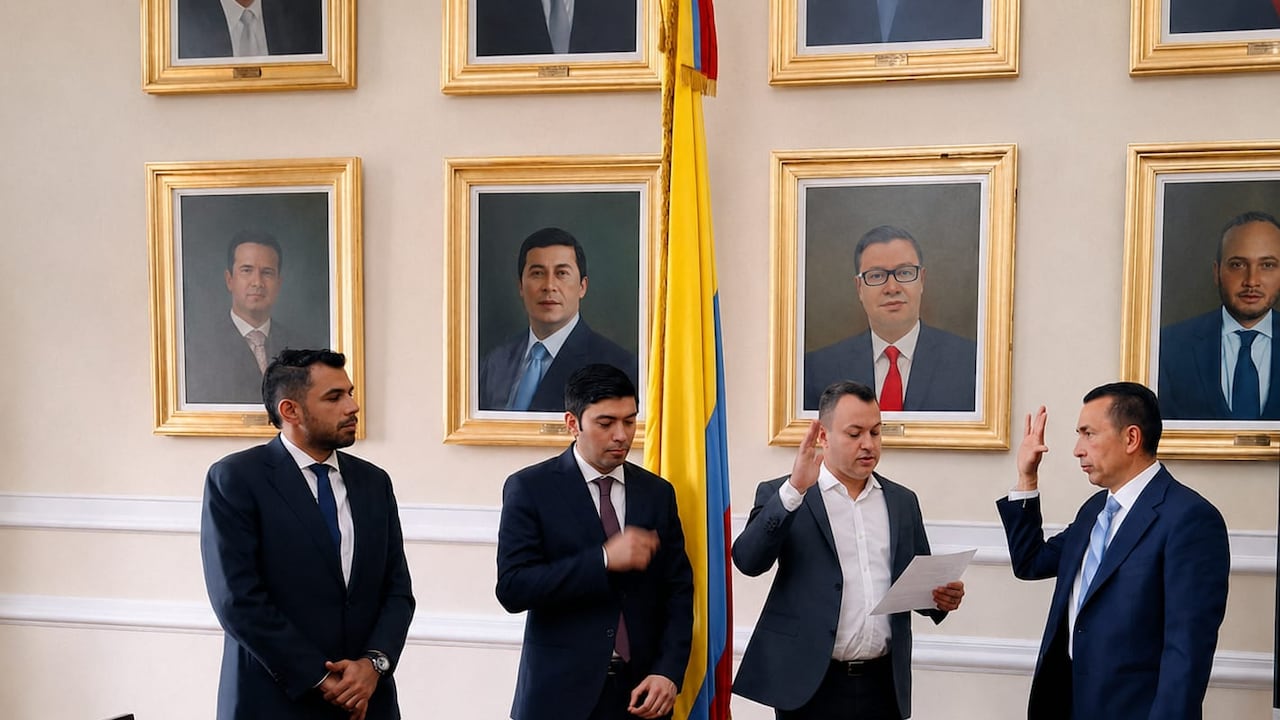 Robinson Castillo Charris se posesionó como jefe de prensa de la Cámara de Representantes.
