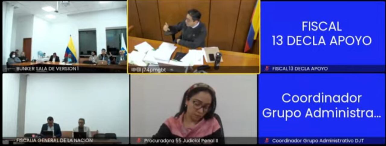 NICOLÁS PETRO Y DAY VÁSQUEZ EN AUDIENCIA