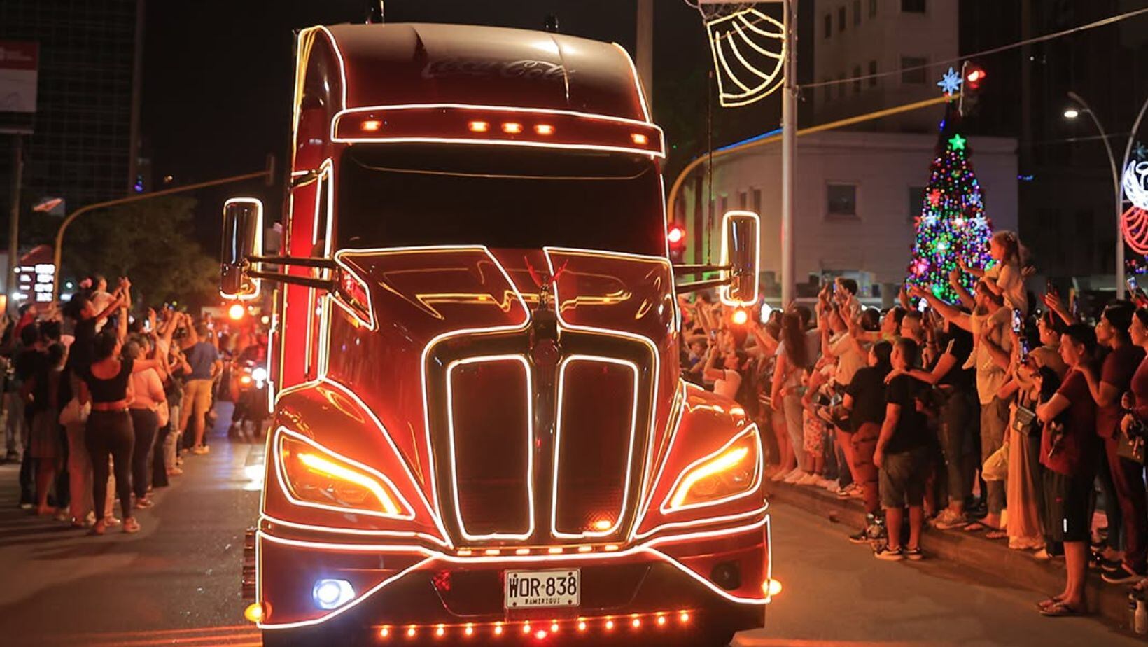 Caravana navideña de Coca-Cola