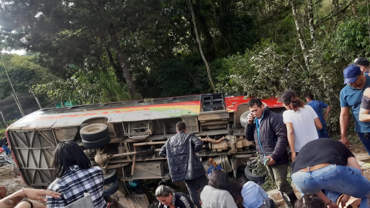 Accidente en Bituima en llegada de Semana Santa
