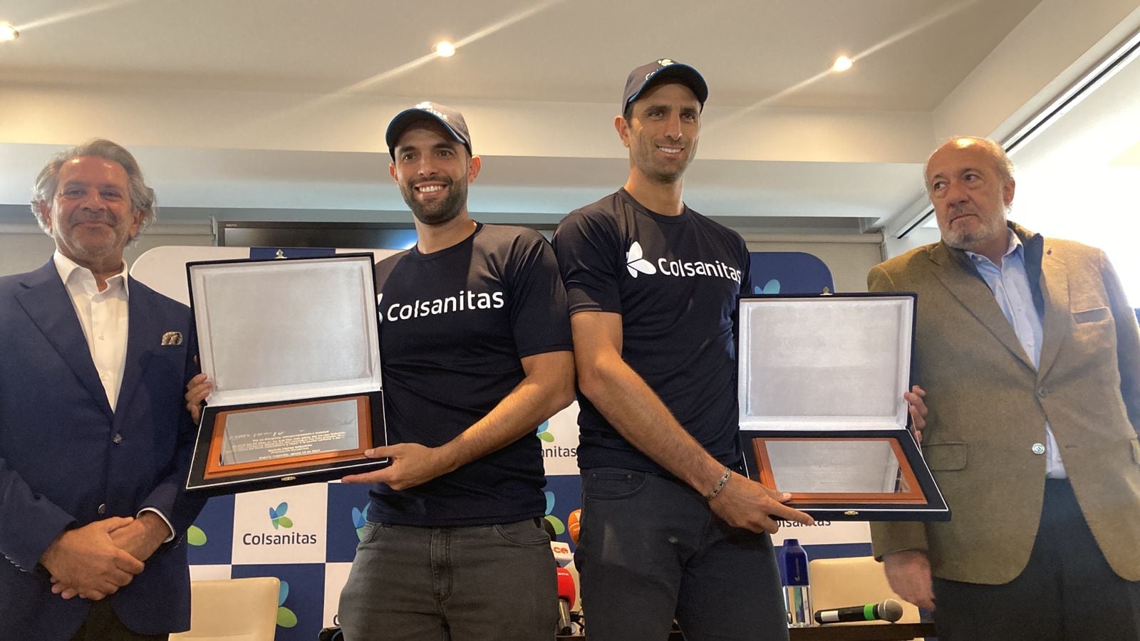 El reconocimiento de Colsanitas a la trayectoria de Cabal y Farah