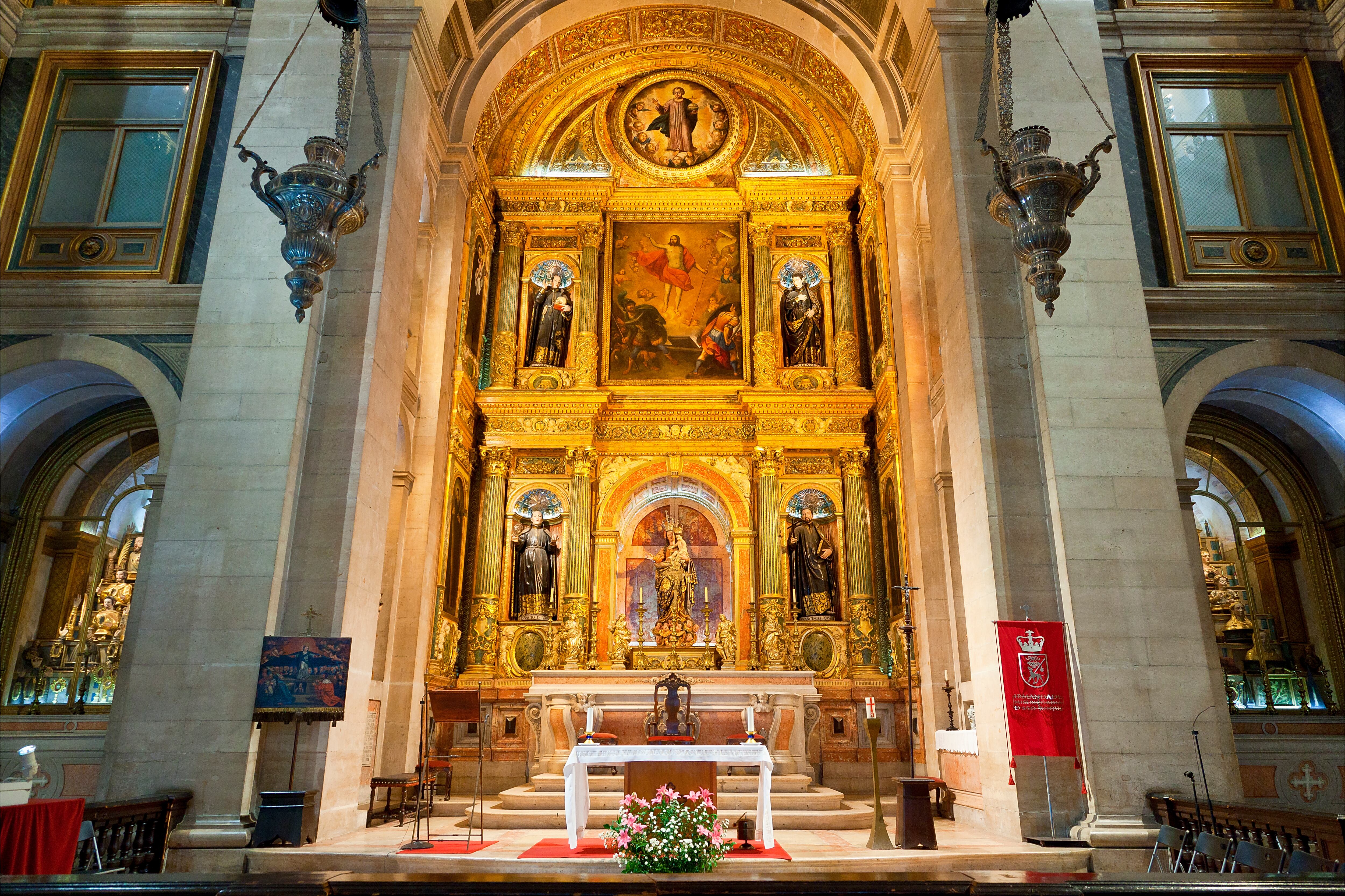 Portugal, Lisboa, Iglesia de San Roque