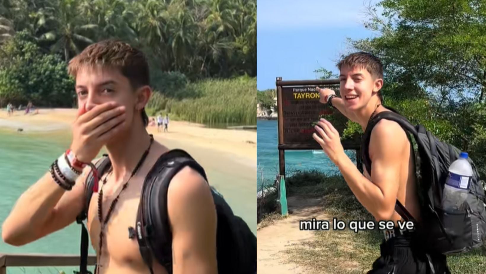 Turistas en Colombia