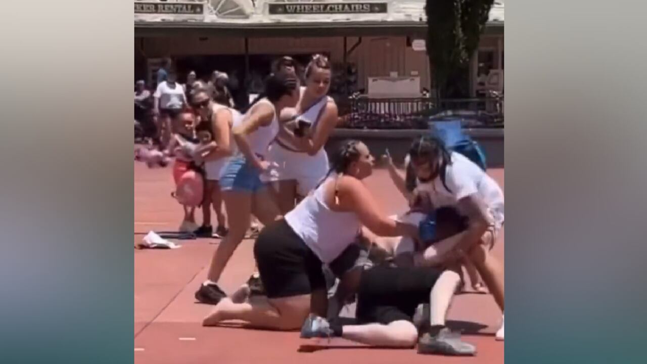 Pelea en Disney: dos familias se pelearon a puños en pleno parque de diversiones. Estas son las razones.