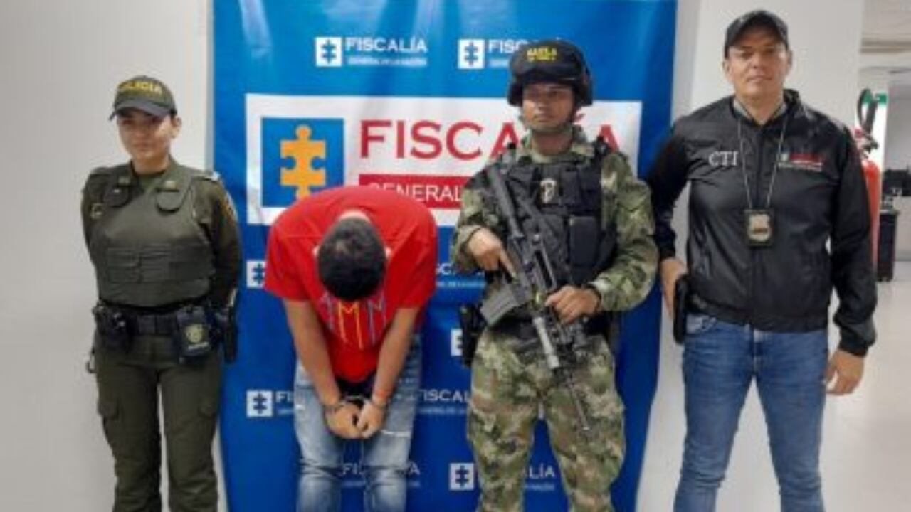 El sujeto fue enviad a prisión por decisión de un juez de control de garantías.