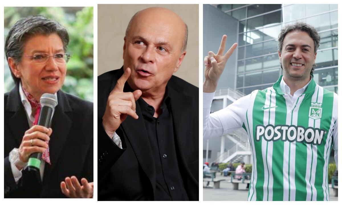 Claudia López, Carlos Antonio Vélez, Daniel Quintero