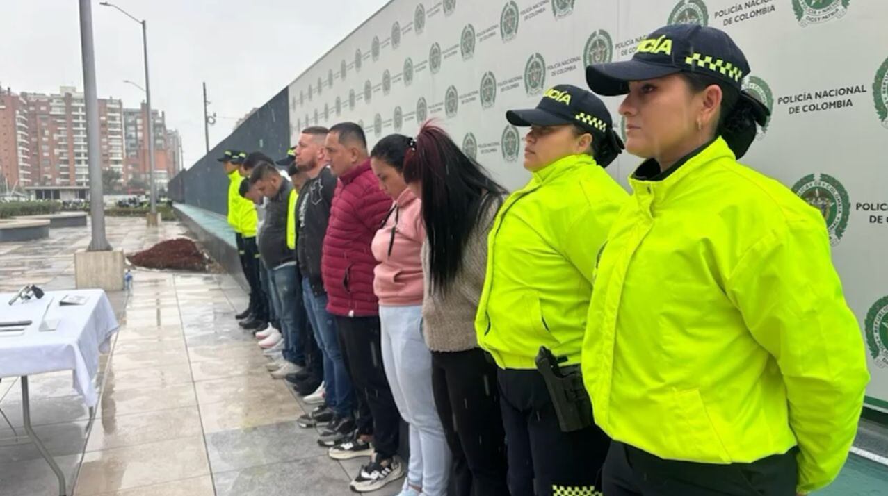 El grupo de 11 delincuentes pasaban la droga desde el Cauda, por el Huila y hasta Bogotá.