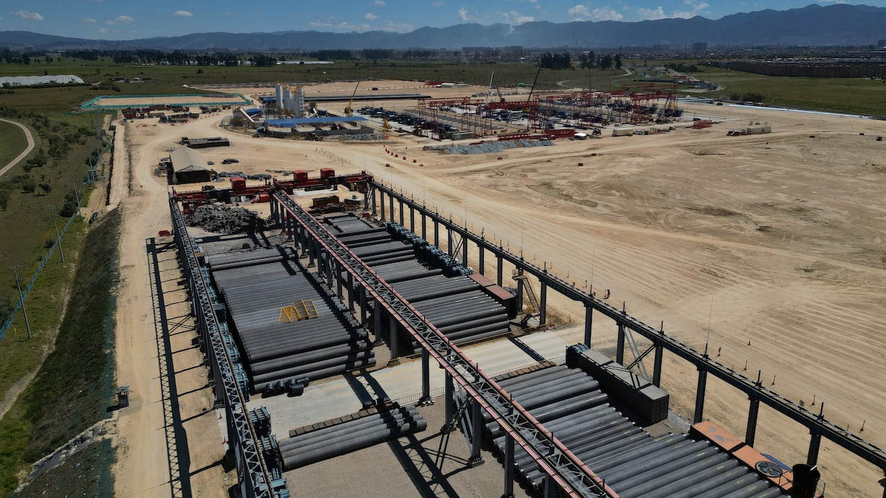 Patio Taller de la Primera Línea del Metro de Bogotá ubicado en la localidad de Bosa
Bogota enero 21 del 2024
Foto Guillermo Torres Reina / Semana