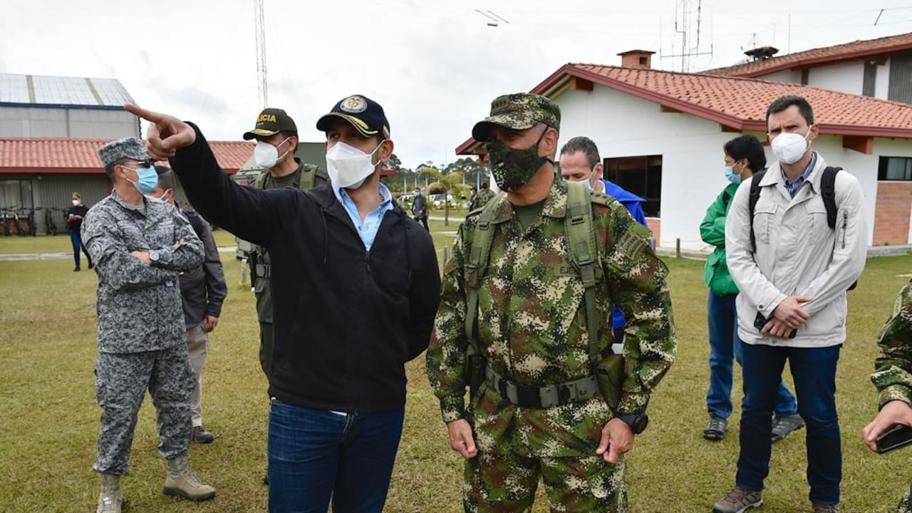 Daniel Palacios, Ituango, Ministerio del Interior