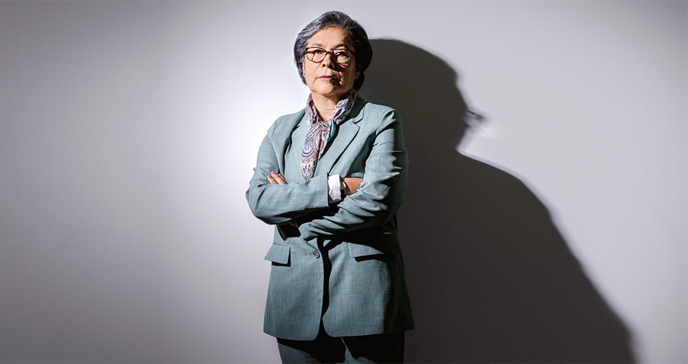 La exfiscal Amparo Cerón.