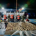 Las autoridades incautaron más de dos toneladas de droga.
