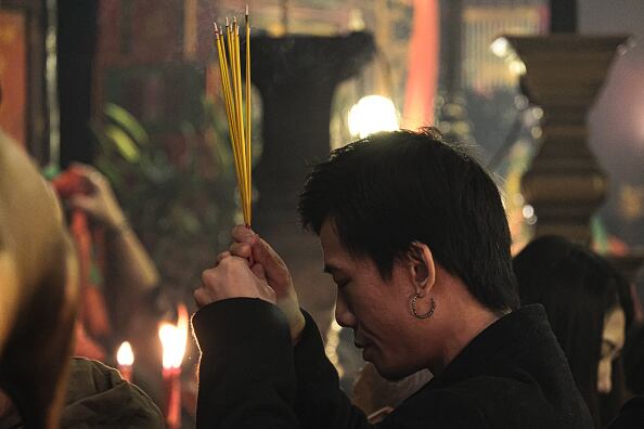 Año nuevo lunar en China.