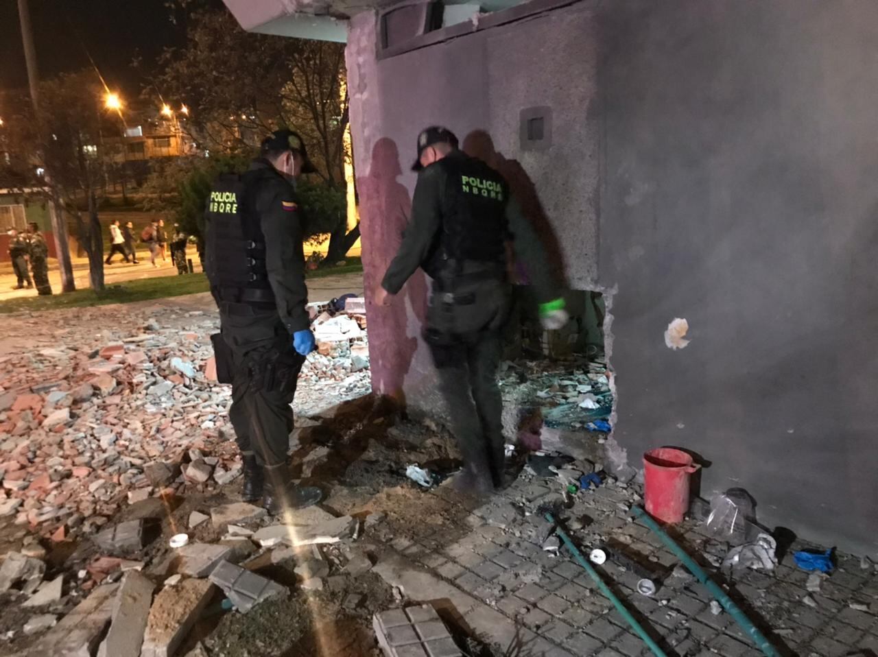 ATENTADO CAI ARBORIZADORA ALTA EN BOGOTÁ