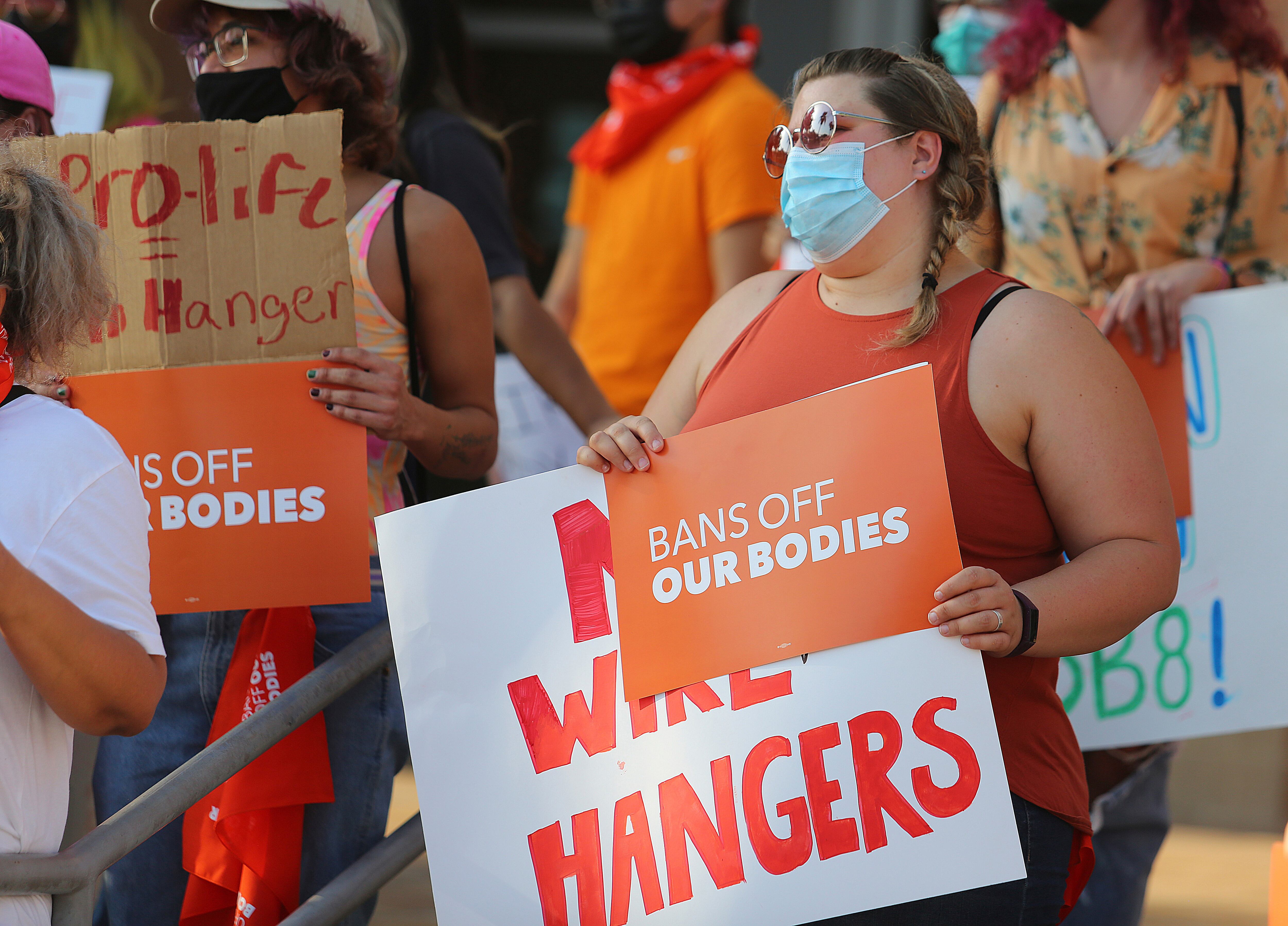 Protestas contra la ley contra del aborto en Texas