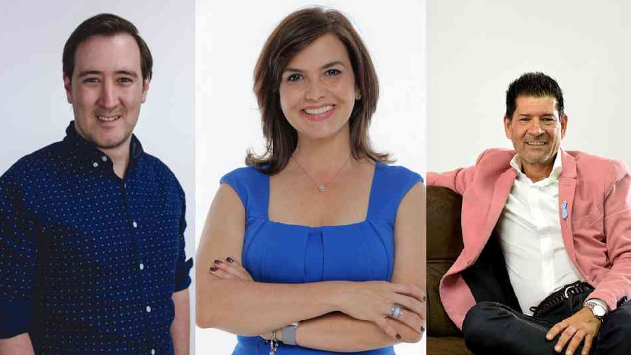 De izquierda a derecha; Santiago Naranjo de Vtex, Silvia Calle de Vendesfácil y Mario Alberto Rodríguez de El Vecino.