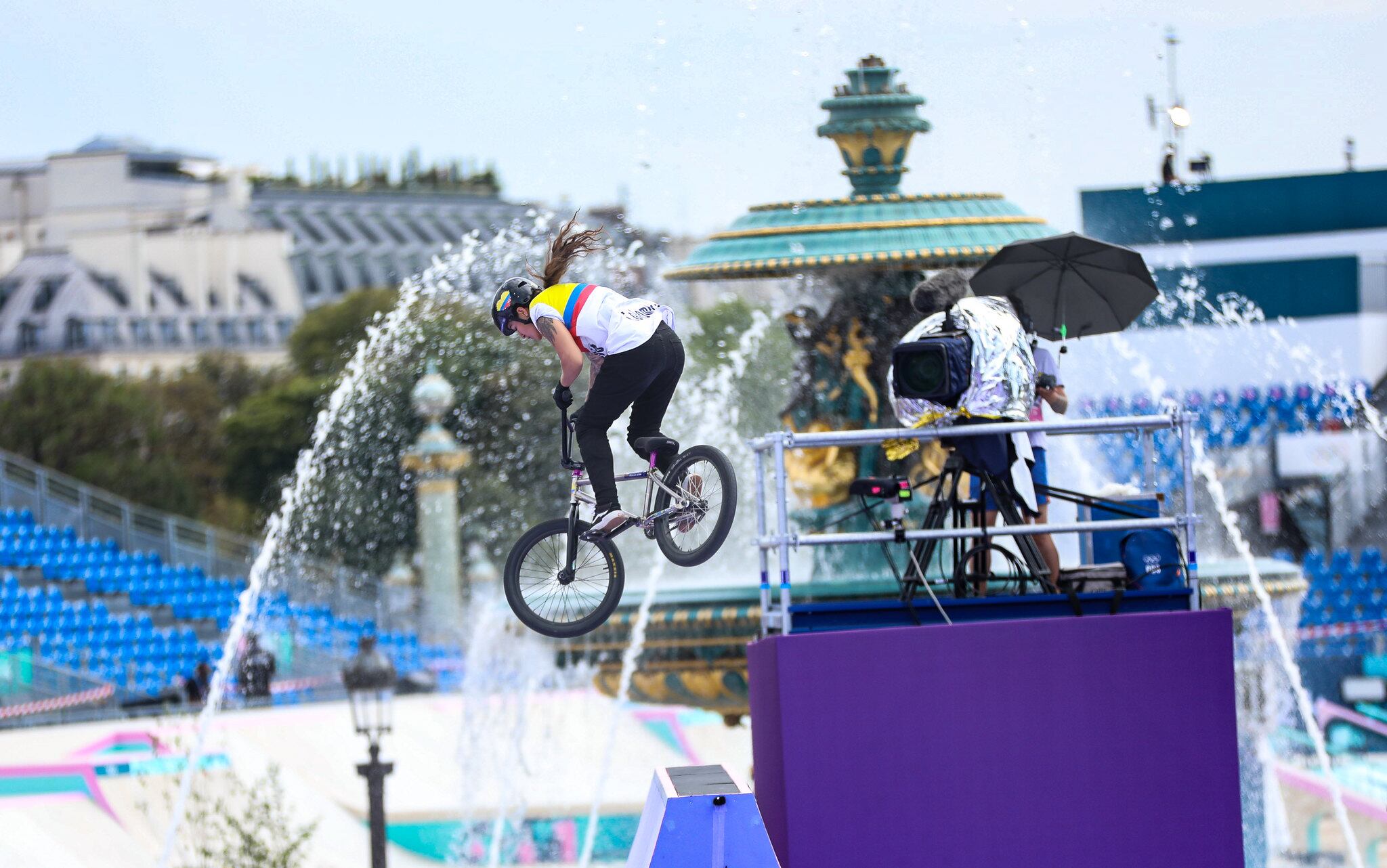 Queen Saray Villegas consiguió el diploma olímpico