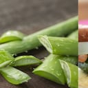 Con la sábila y el pepino puede reducir la flacidez facial y eliminar arrugas.