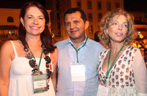 Araceli Morales, Mario Pacheco y Constanza de Pacheco.