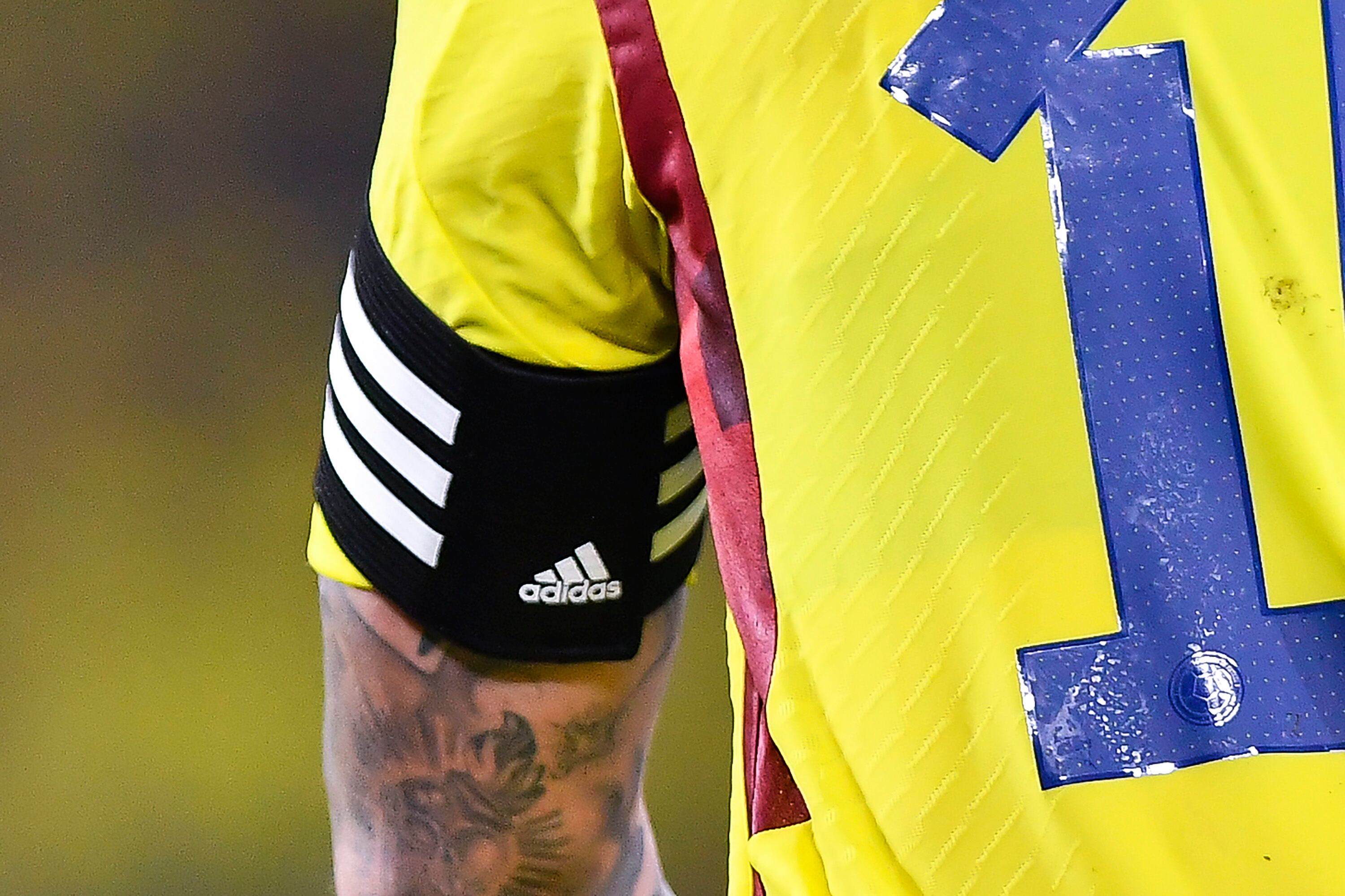 James Rodríguez, capitán de la Selección Colombia.