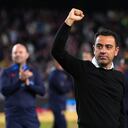 Xavi Hernández, técnico del Barcelona de España.